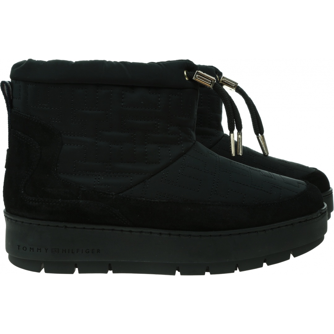 Śniegowce TOMMY HILFIGER Tommy Monogram Snowboot FW0FW07637 BDS