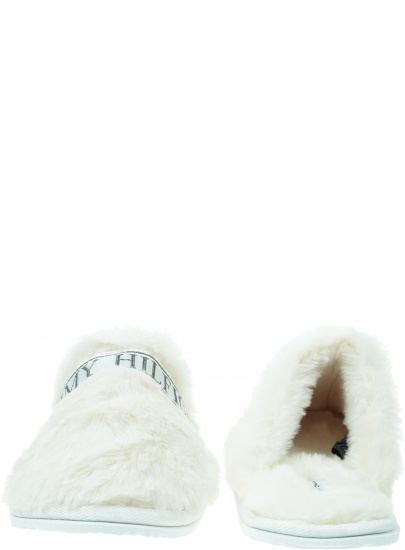 Kapcie TOMMY HILFIGER Tommy Fur Hotel Slipper FW0FW07595 YBH