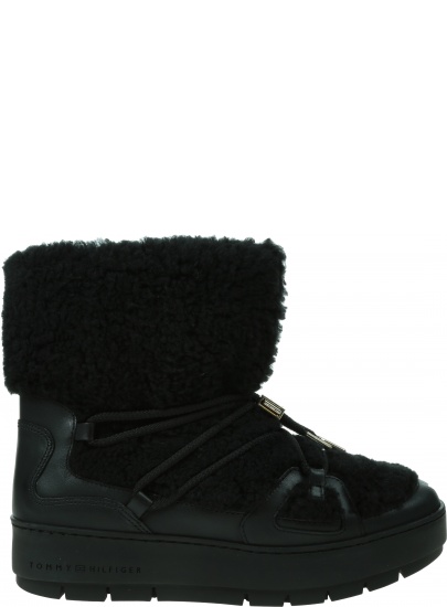 Śniegowce TOMMY HILFIGER Tommy Teddy Snowboot FW0FW07505 BDS