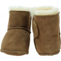 Brązowe KOZACZKI Buty EMU AUSTRALIA Baby Bootie B10310 Chestnut 3