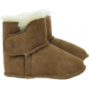 Brązowe KOZACZKI Buty EMU AUSTRALIA Baby Bootie B10310 Chestnut 1