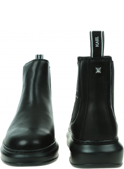 Sztyblety KARL LAGERFELD Kapri Mens Maison Gore Mid Boot KL52541 00X