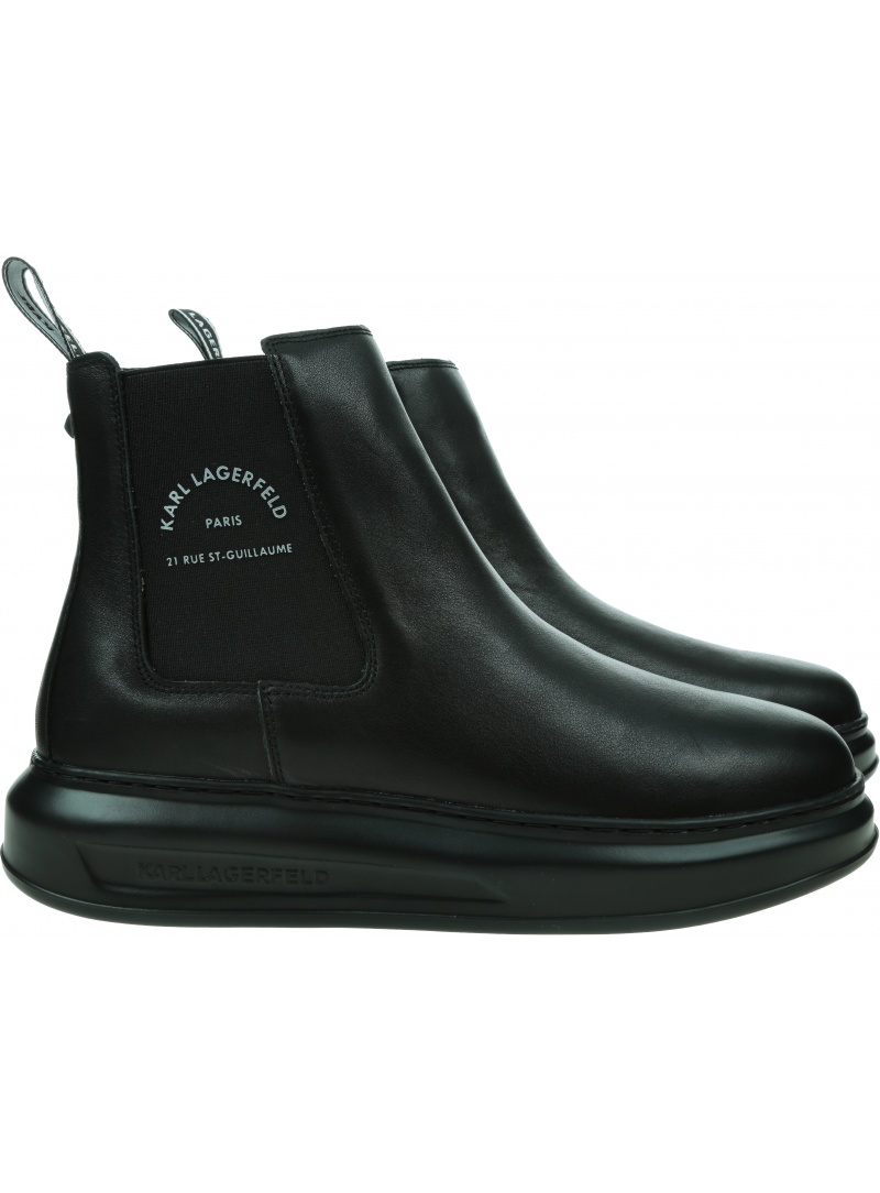 KARL LAGERFELD Kapri Mens Maison Gore Mid Boot KL52541 00X