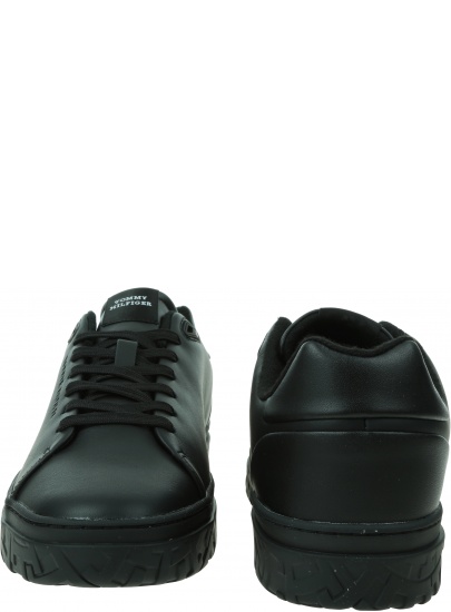 Sneakersy Męskie TOMMY HILFIGER Court Thick Cupsole Leather FM0FM04830 0GQ