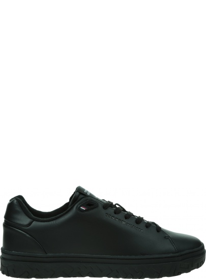 Sneakersy Męskie TOMMY HILFIGER Court Thick Cupsole Leather FM0FM04830 0GQ