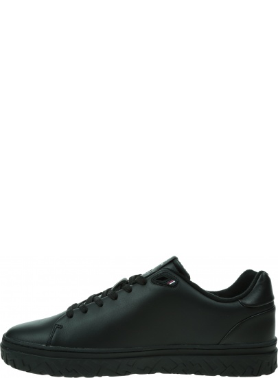 Sneakersy Męskie TOMMY HILFIGER Court Thick Cupsole Leather FM0FM04830 0GQ