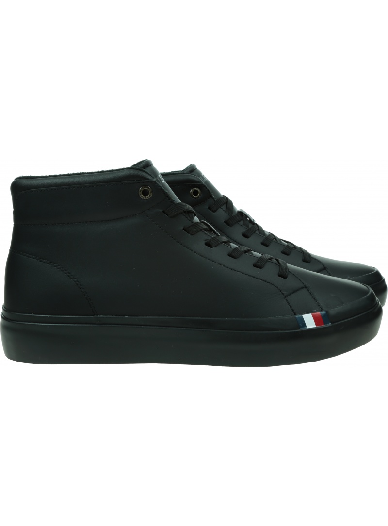 TOMMY HILFIGER Modern Vulc Lth Hi FM0FM04820 0GQ