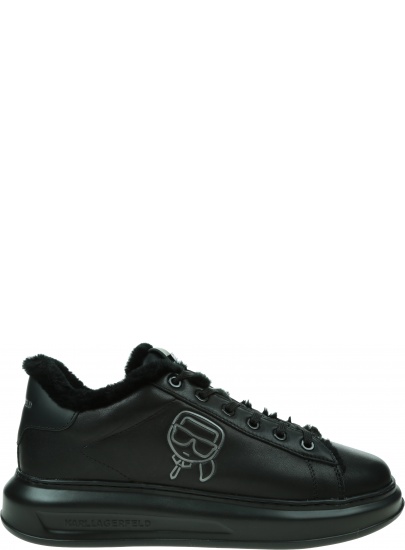 Ocieplane Sneakersy KARL LAGERFELD Kapri Mens Plexikonic Lo Lined KL52534