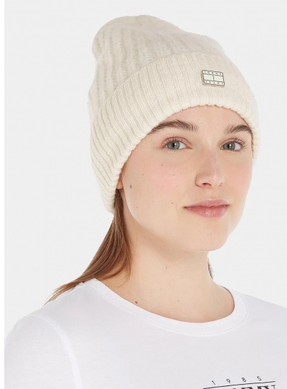 Czapka Zimowa TOMMY JEANS Tjw Cosy Knit Beanie AW0AW15462 YBI