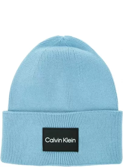 Czapka Zimowa CALVIN KLEIN Fine Cotton Rib Beanie K50K510986 CW6