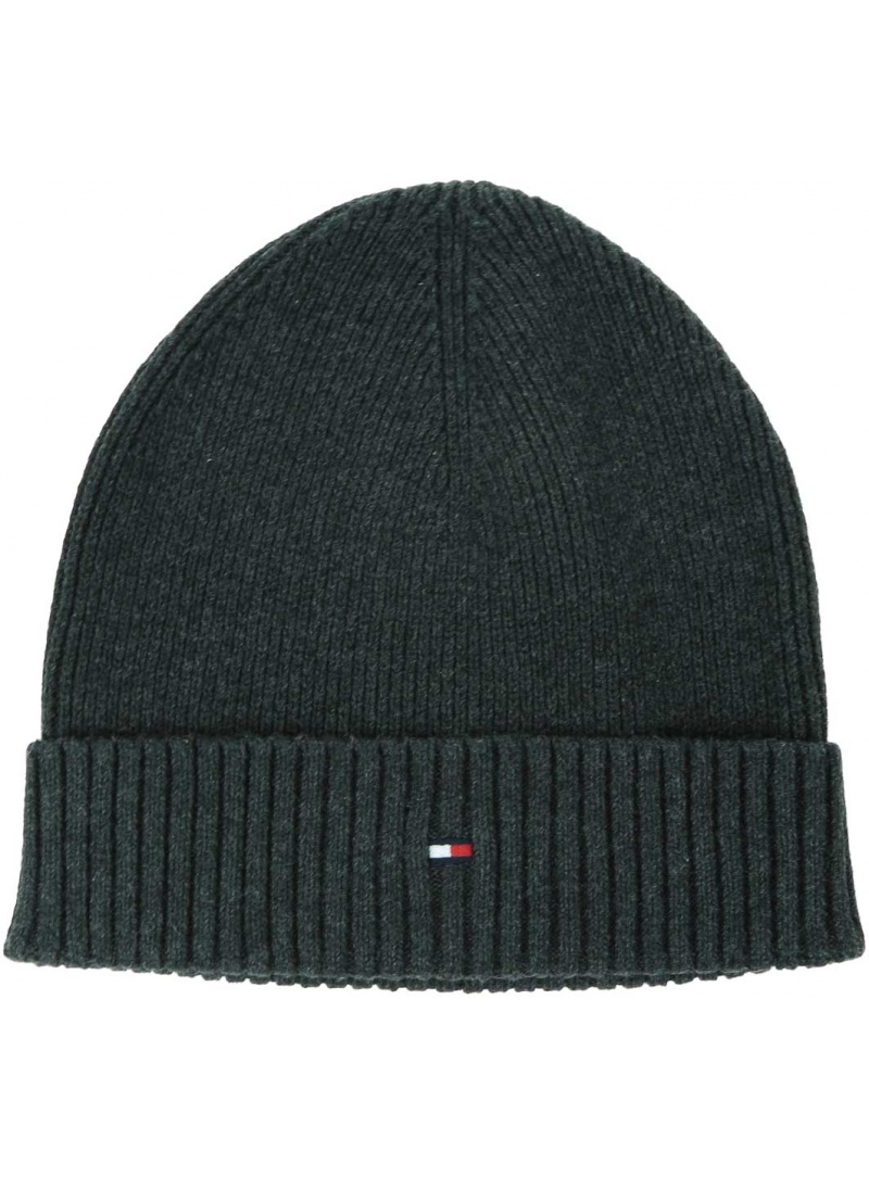 Czapka Zimowa TOMMY HILFIGER Essential Flag Beanie AM0AM10337 PA7 Czapka Zimowa TOMMY HILFIGER Essential Flag Beanie AM0AM10337 PA7