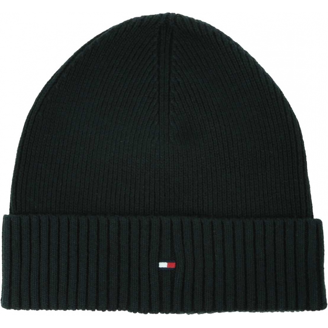 Czapka Zimowa TOMMY HILFIGER Essential Flag Beanie AM0AM10337 BDS