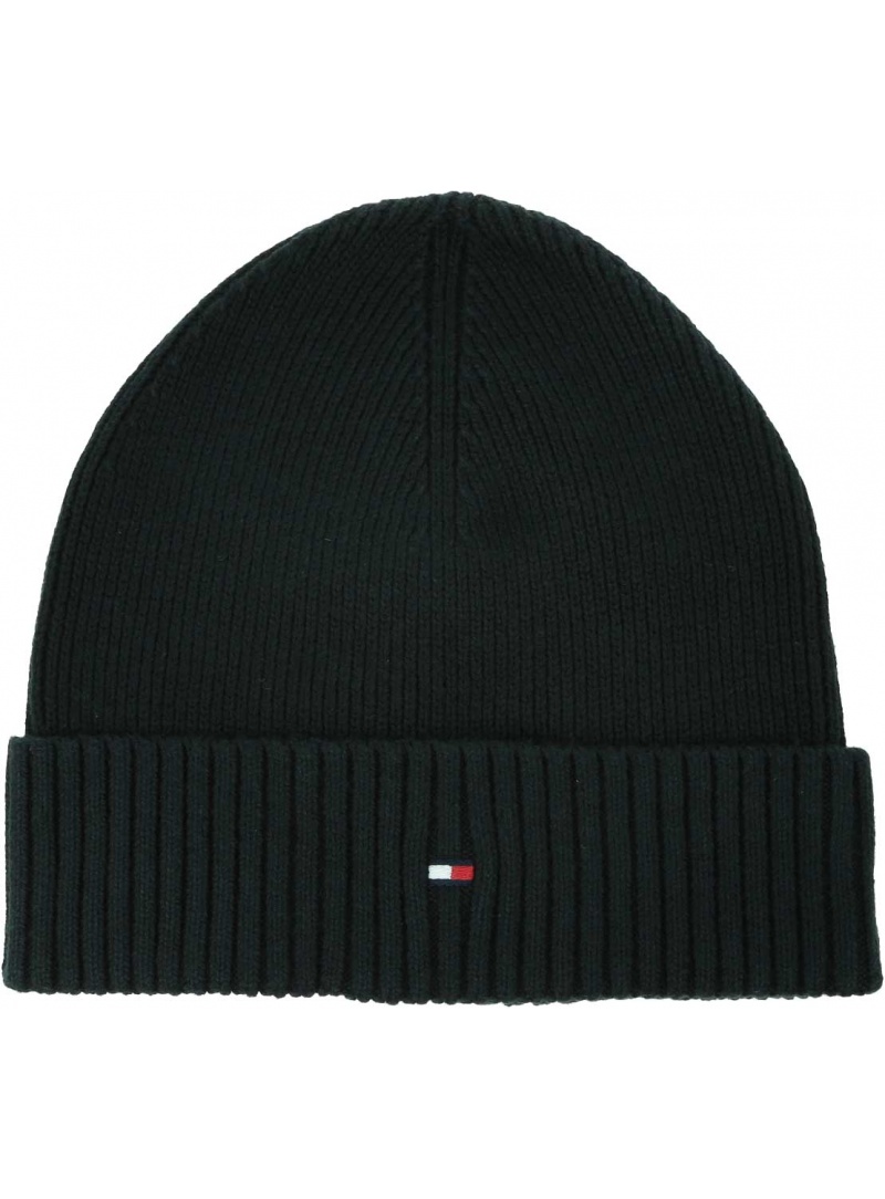 Czapka Zimowa TOMMY HILFIGER Essential Flag Beanie AM0AM10337 BDS Czapka Zimowa TOMMY HILFIGER Essential Flag Beanie AM0AM10337 BDS