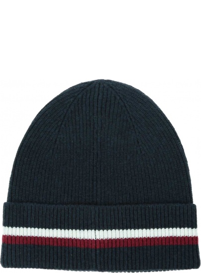 Czapka Zimowa TOMMY HILFIGER Bonnet Corporate Beanie AM0AM11484 DW6