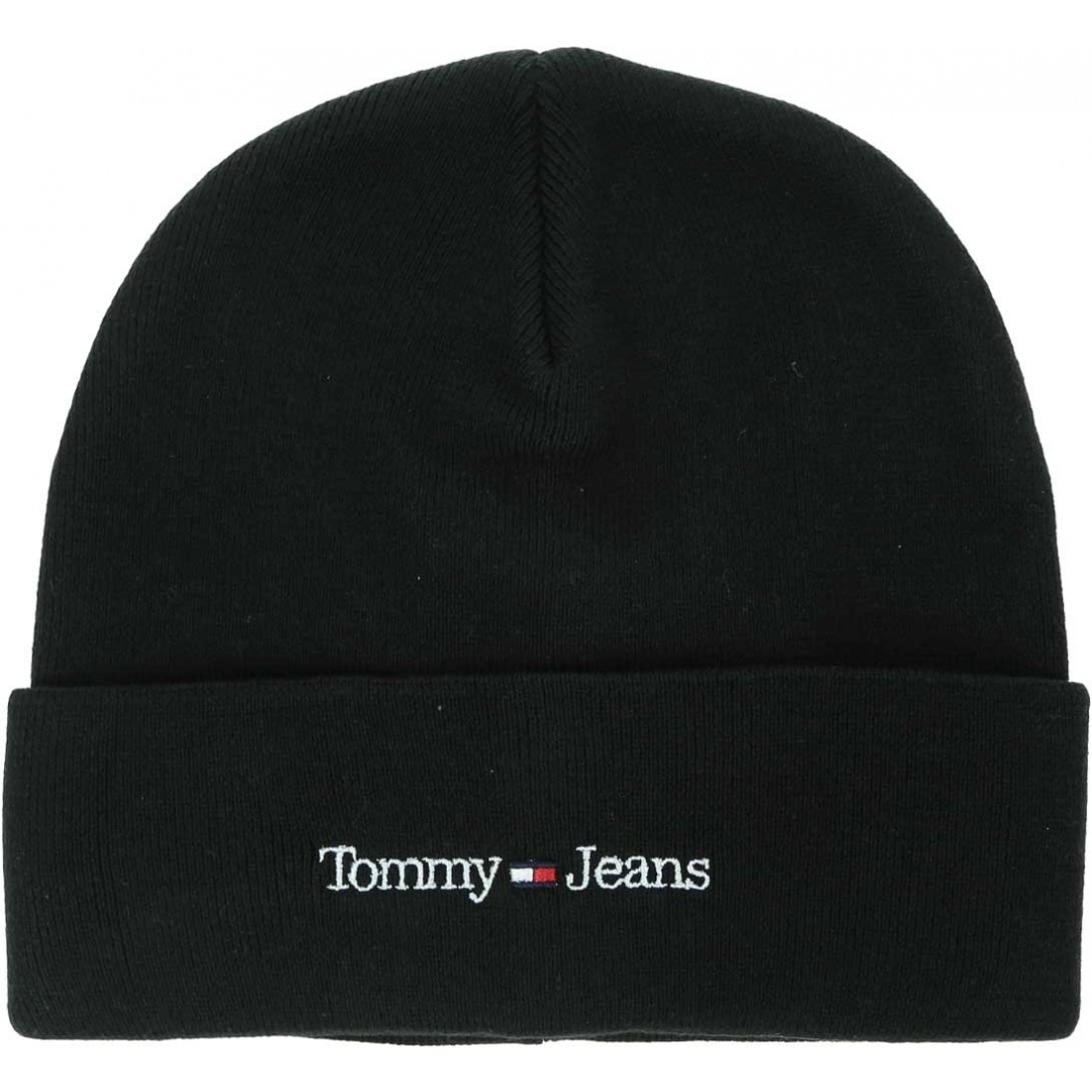 Czapka Zimowa TOMMY JEANS Tjw Sport Beanie AW0AW15473 BDS