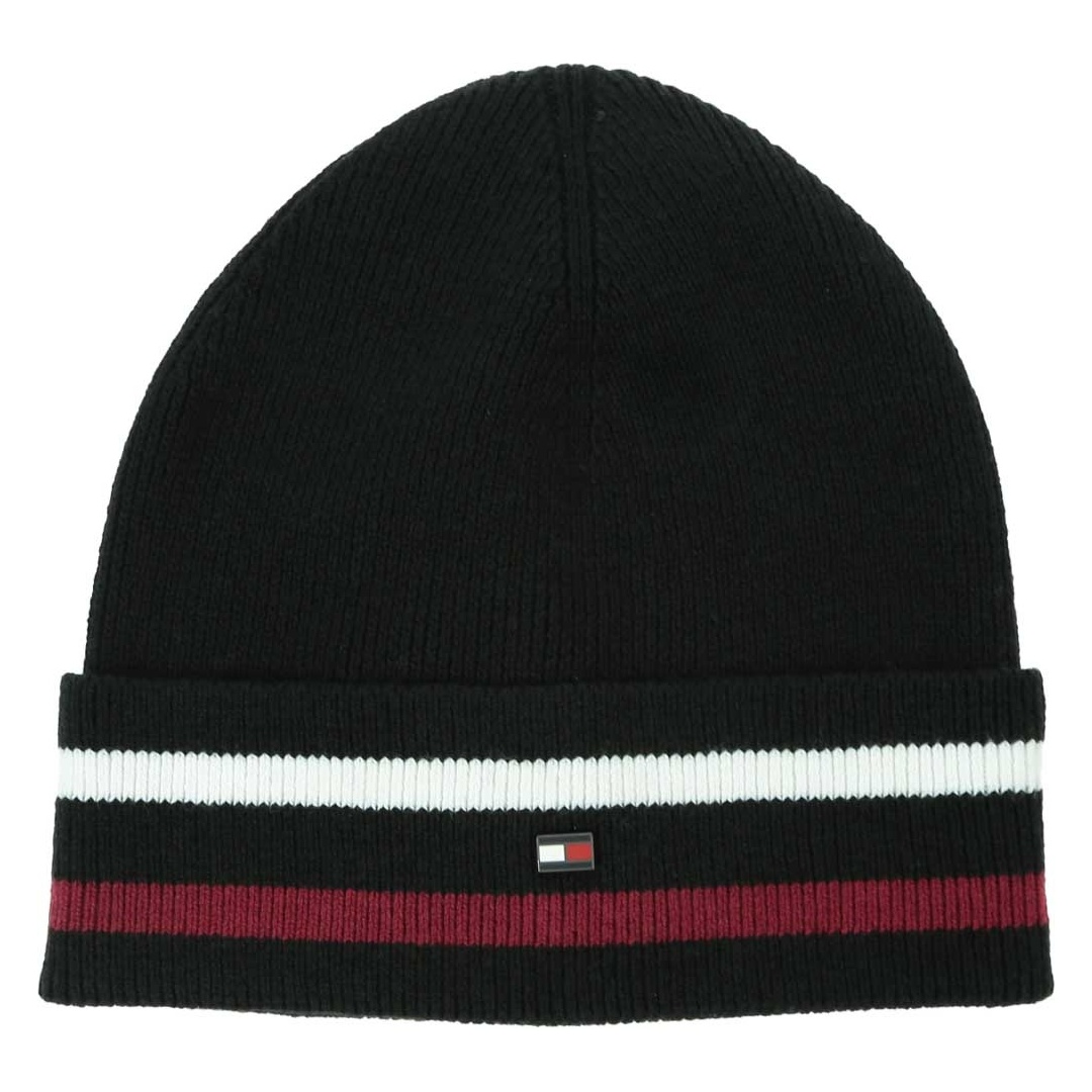 Czapka Zimowa TOMMY HILFIGER Elevated Wool Flag Beanie AM0AM11497 BDS