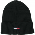 Czapka Zimowa TOMMY JEANS Tjm Flag Rib Beanie AM0AM11693 BDS