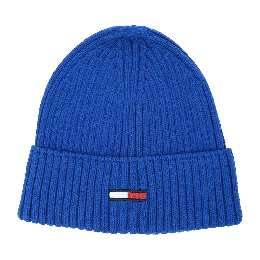 Czapka Zimowa TOMMY JEANS Tjm Flag Rib Beanie AM0AM11693 C66