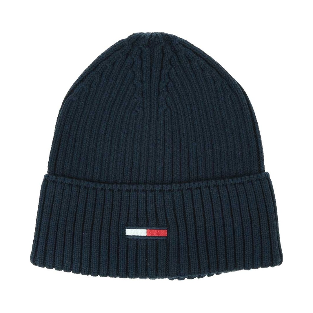 Czapka Zimowa TOMMY JEANS Tjm Flag Rib Beanie AM0AM11693 C87