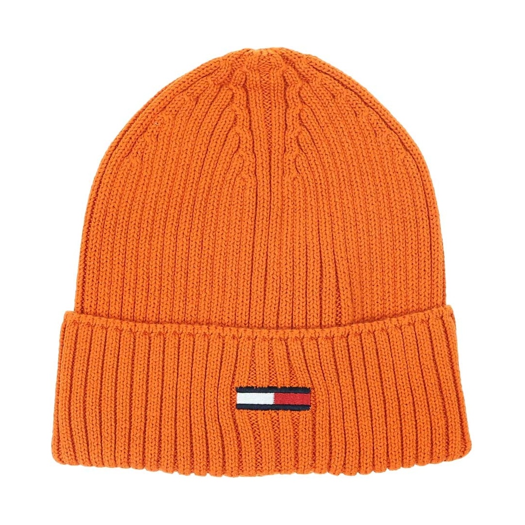 Czapka Zimowa TOMMY JEANS Tjm Flag Rib Beanie AM0AM11693 SFQ