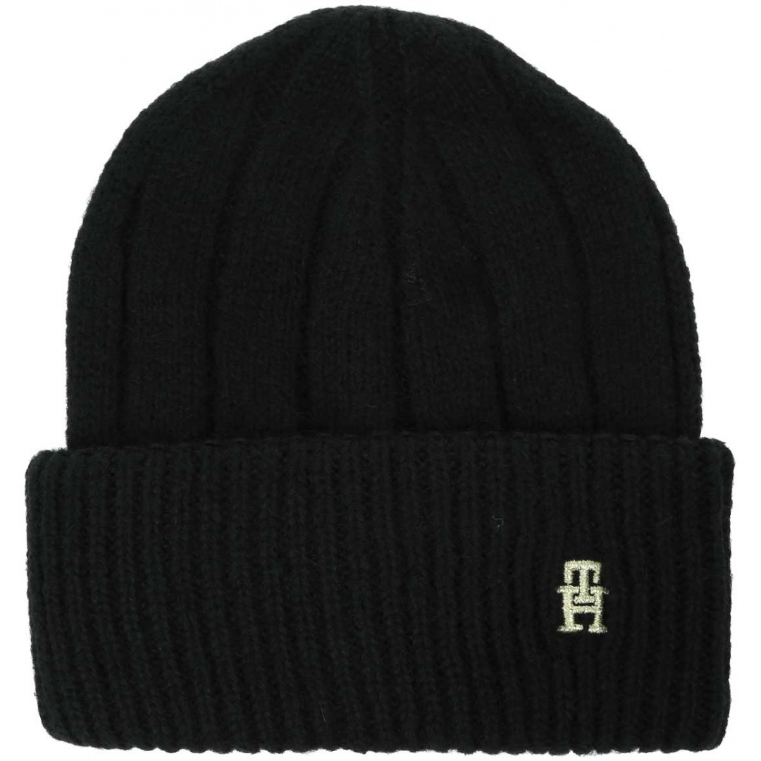 Czapka Zimowa TOMMY HILFIGER Th Timeless Beanie AW0AW15307 BDS