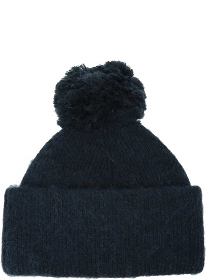 Czapka Zimowa TOMMY HILFIGER Th Evening Pompom Beanie AW0AW15390 DW6