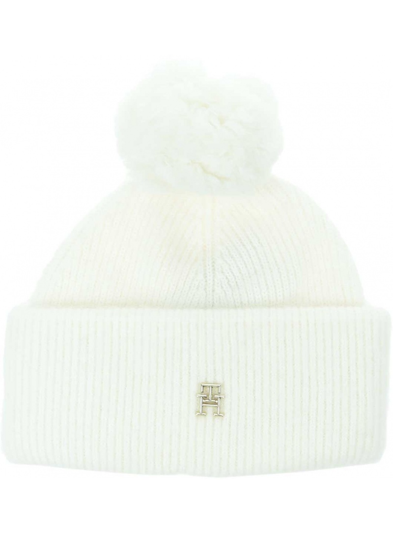 TOMMY HILFIGER Th Evening Pompom Beanie AW0AW15390 YBH