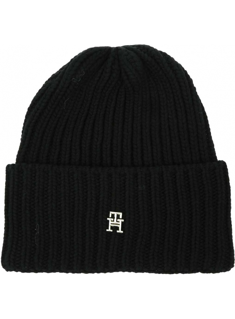 Czapka Zimowa TOMMY HILFIGER Limitless Chic Beanie AW0AW15299 BDS