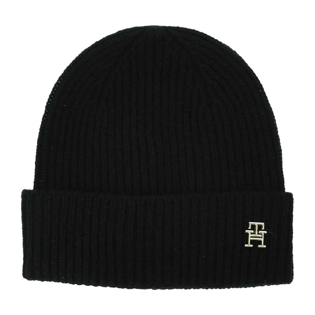 Czapka Zimowa TOMMY HILFIGER Cashmere Chic Beanie AW0AW15321 BDS