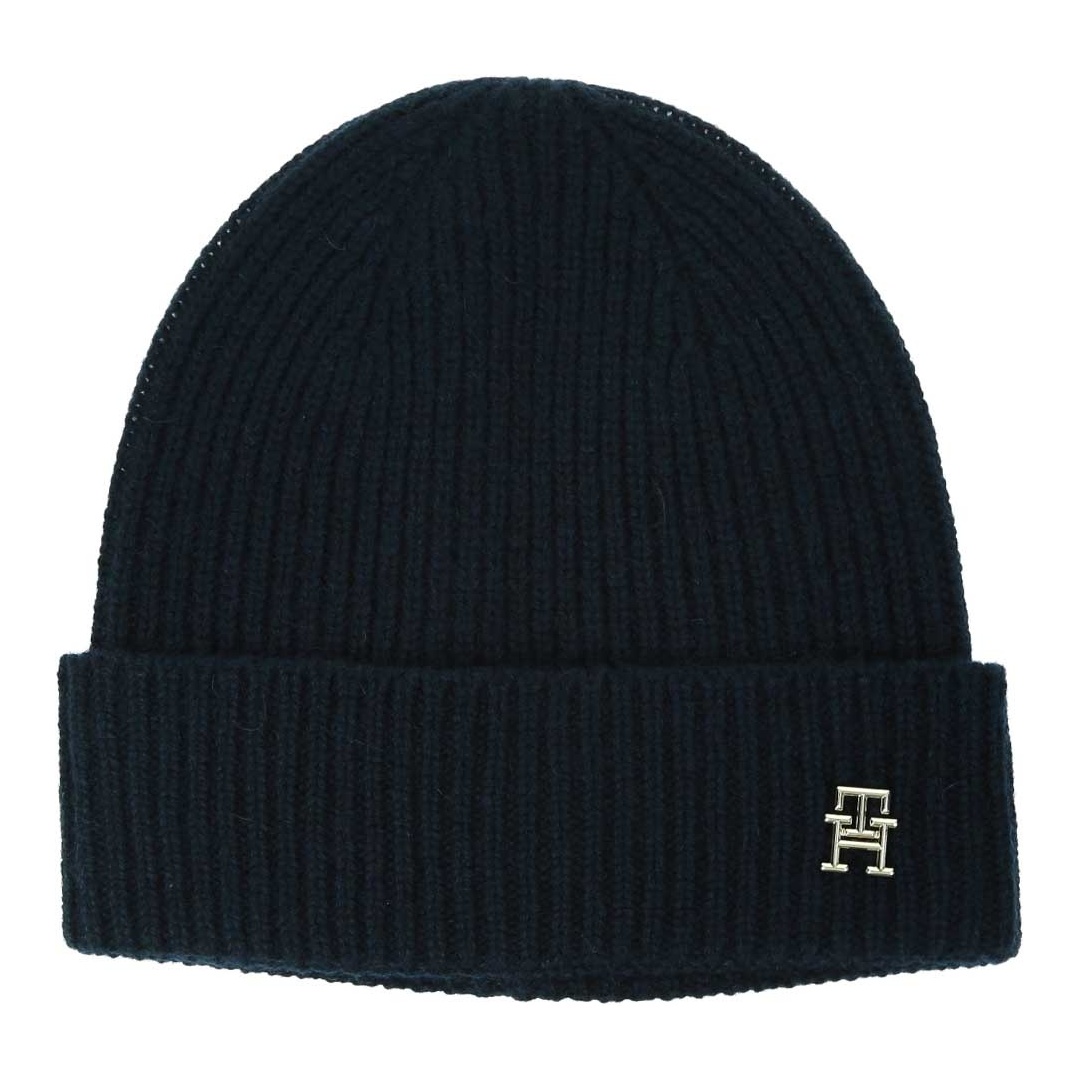 Czapka Zimowa TOMMY HILFIGER Cashmere Chic Beanie AW0AW15321 DW6