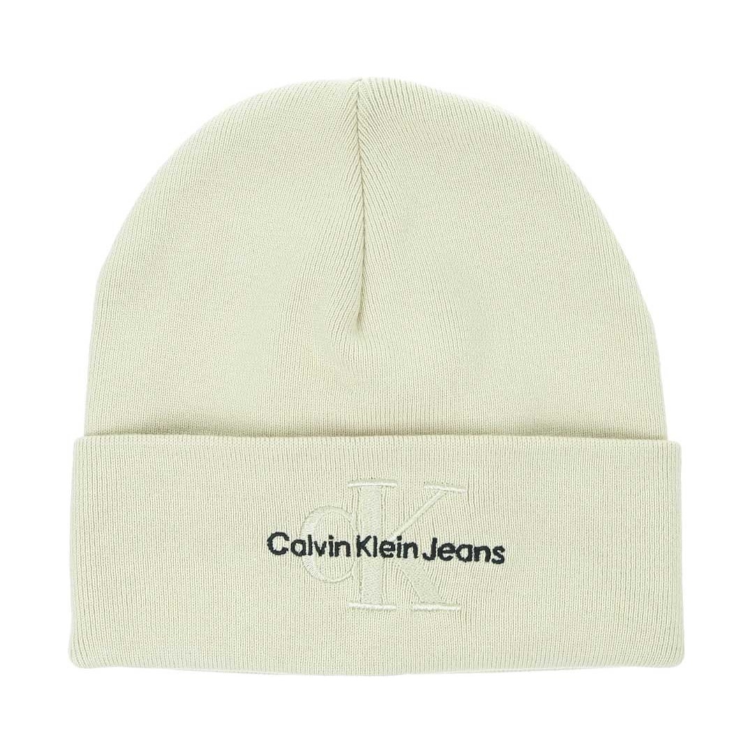 Czapka Zimowa CALVIN KLEIN JEANS Monologo Embro Beanie K60K611254 YBI