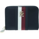 Portfel Damski TOMMY HILFIGER Poppy Med Zip AW0AW15279 DW6