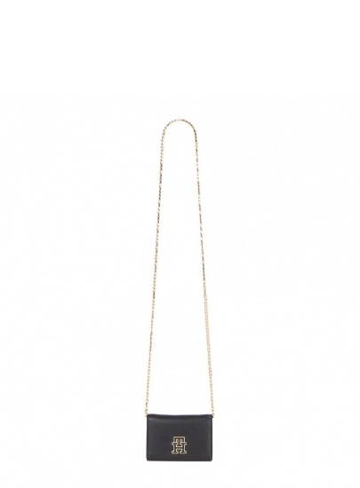 Torebka Bankietowa TOMMY HILFIGER Th Evening Concertina AW0AW15594 BDS