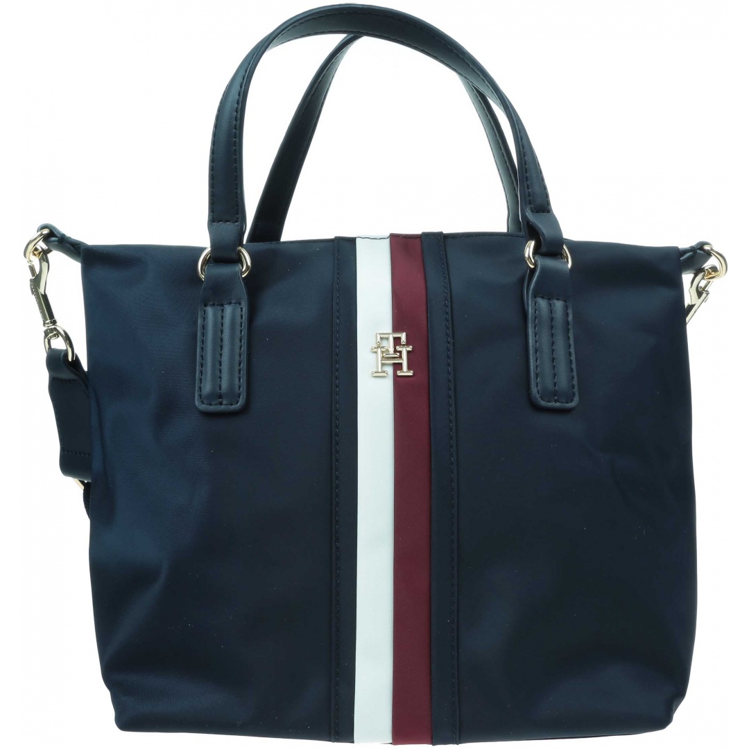 Torebka TOMMY HILFIGER Poppy Small Tote AW0AW15894 DW6