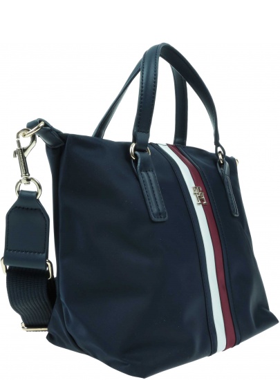 Torebka TOMMY HILFIGER Poppy Small Tote AW0AW15894 DW6