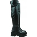 Kozaki TOMMY JEANS Tjw Over The Knee Boots EN0EN02254 BDS