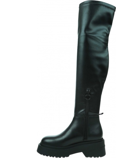 Kozaki TOMMY JEANS Tjw Over The Knee Boots EN0EN02254 BDS