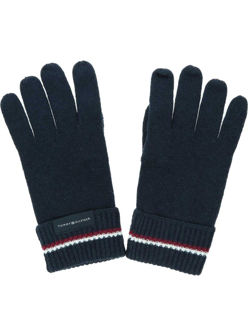 TOMMY HILFIGER Corporate Knit Gloves AM0AM11488 DW6