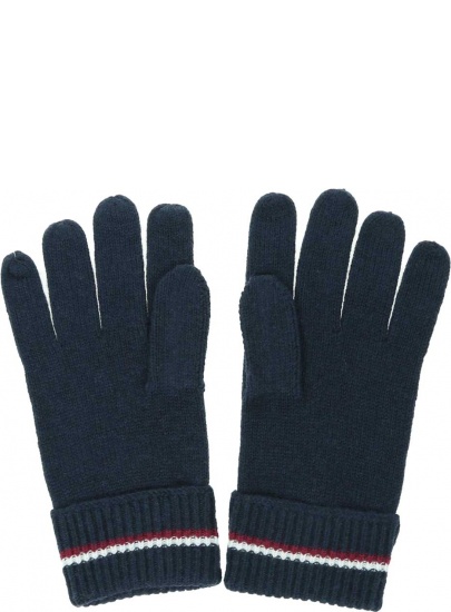 Rękawiczki Męskie TOMMY HILFIGER Corporate Knit Gloves AM0AM11488 DW6