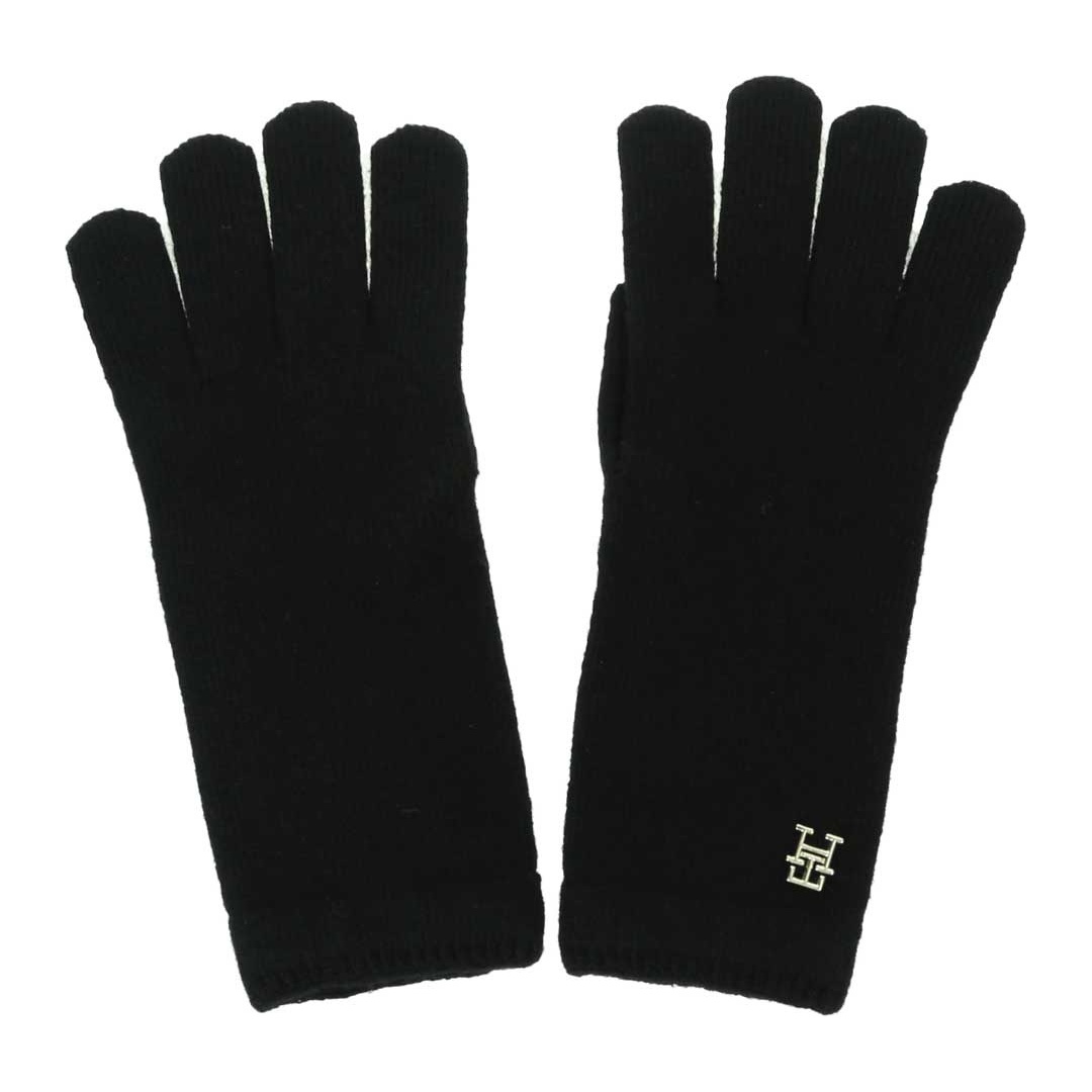 Rękawiczki Damskie TOMMY HILFIGER Limitless Chic Wool Gloves AW0AW15359 BDS