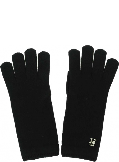 Rękawiczki Damskie TOMMY HILFIGER Limitless Chic Wool Gloves AW0AW15359 BDS