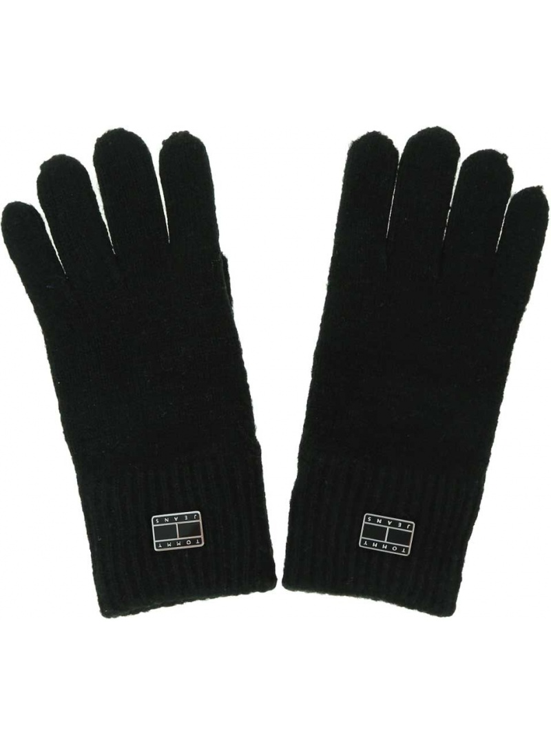 Rękawiczki Damskie TOMMY JEANS Tjw Cosy Knit Gloves AW0AW15481 BDS