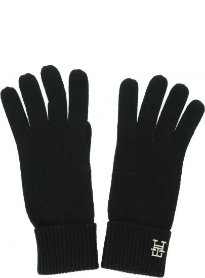 Rękawiczki Damskie TOMMY HILFIGER Cashmere Chic Gloves AW0AW16420 BDS