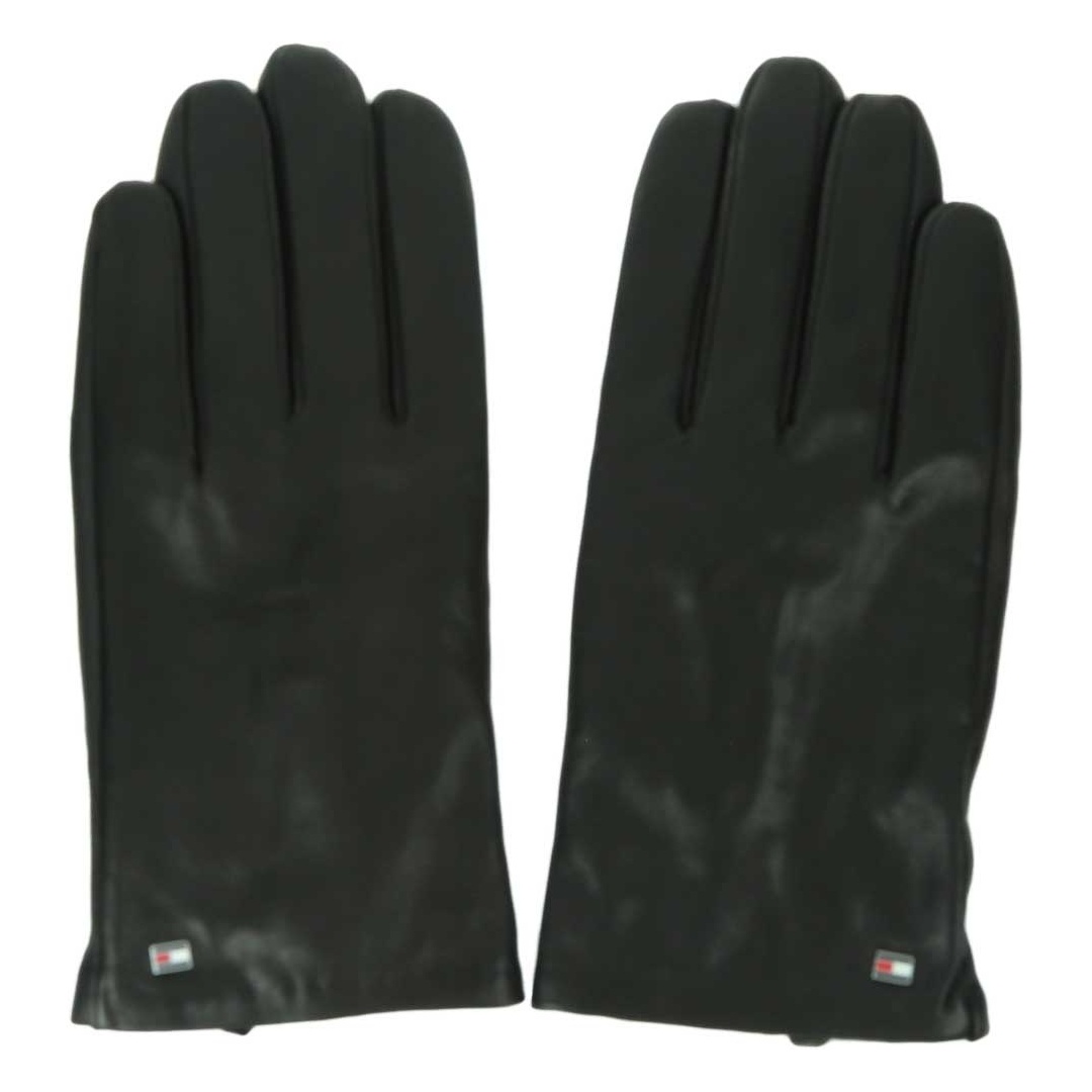 Rękawiczki Męskie TOMMY HILFIGER Essential Flag Leather Gloves AM0AM11482