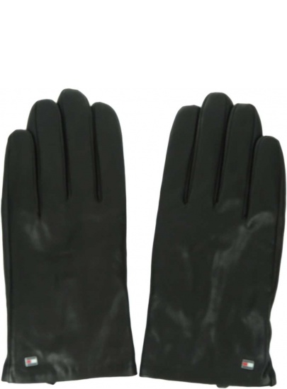 Rękawiczki Męskie TOMMY HILFIGER Essential Flag Leather Gloves AM0AM11482
