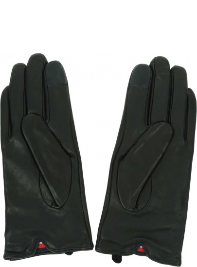 Rękawiczki Damskie TOMMY HILFIGER Essential Flag Leather Gloves AW0AW15360