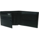 Portfel Męski CALVIN KLEIN Ck Concise Trifold 10Cc W/Coin K50K510600 BAX