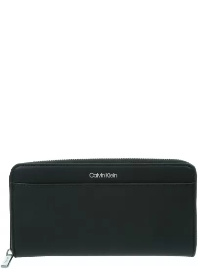 Duży Portfel Damski CALVIN KLEIN Ck Must Lg Z/A Wallet W/Slip K60K610949