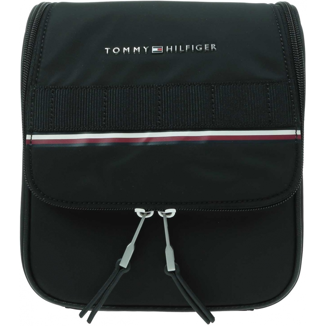 Rozkładana Kosmetyczna TOMMY HILFIGER Th Elevated Nylon Washbag AM0AM11608