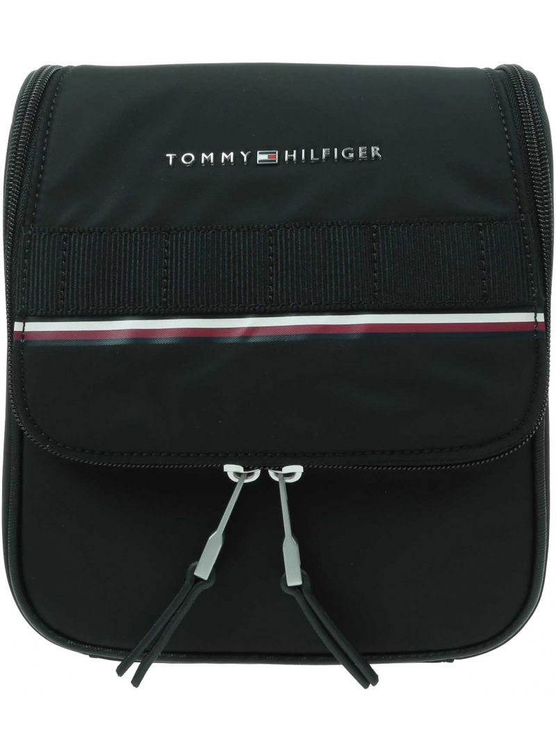 Rozkładana Kosmetyczna TOMMY HILFIGER Th Elevated Nylon Washbag AM0AM11608